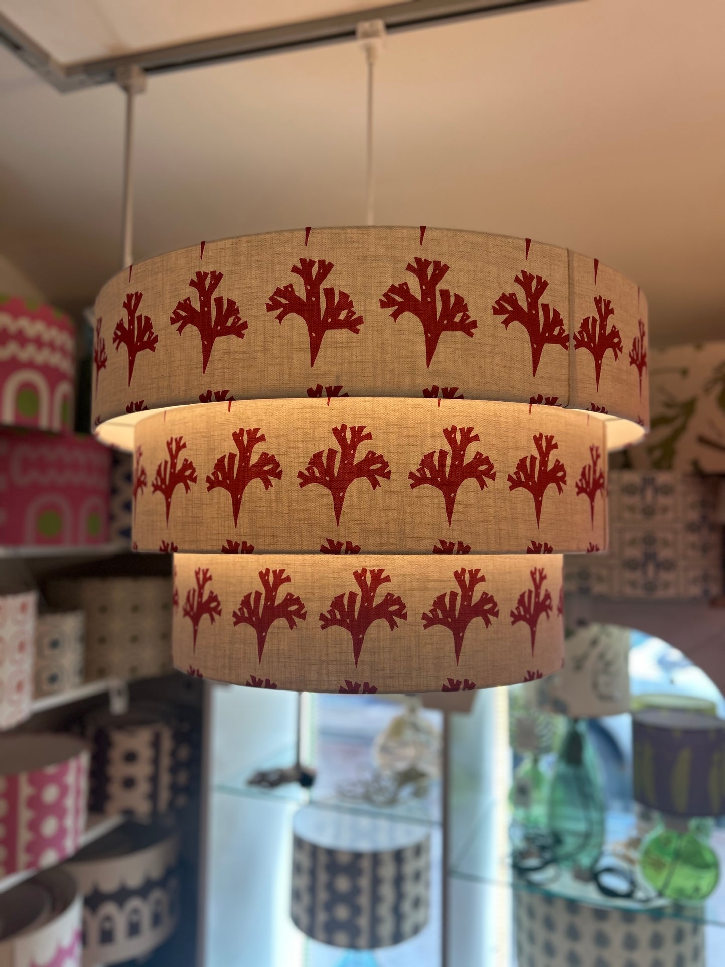 Coral Three-Tier